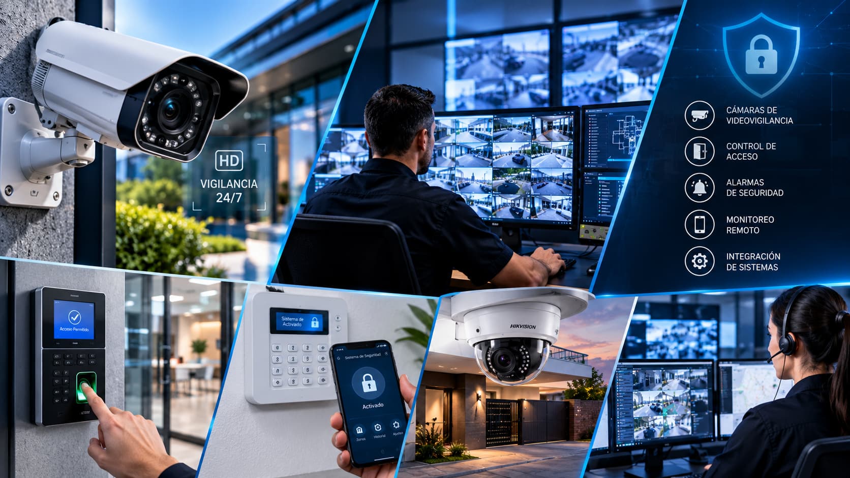 Seguridad Electrónica y CCTV RBCOMUNICACIONES